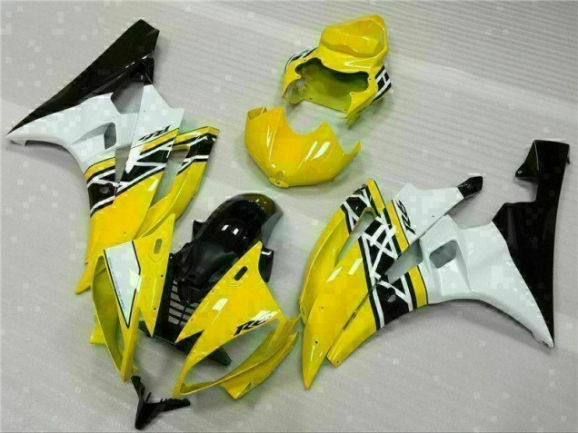 Buy 2006-2007 Yellow White Black Yamaha YZF R6 Motorcylce Fairings UK Buy 2006-2007 Yellow White Black Yamaha YZF R6 Motorcylce Fairings UK