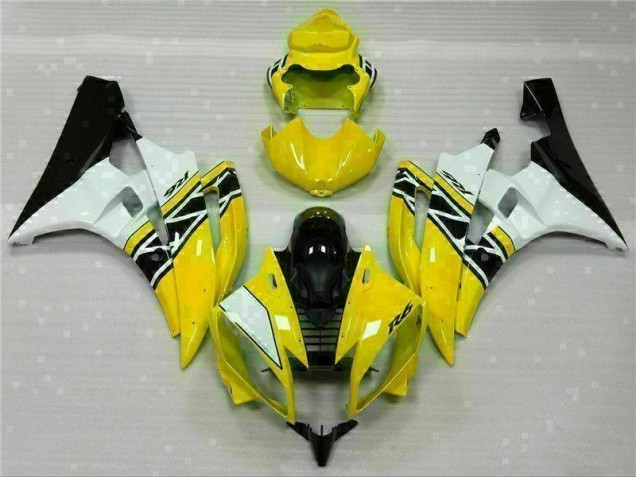 Buy 2006-2007 Yellow White Black Yamaha YZF R6 Motorcylce Fairings UK Buy 2006-2007 Yellow White Black Yamaha YZF R6 Motorcylce Fairings UK