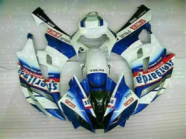 Buy 2006-2007 White Blue Yamaha YZF R6 Motorbike Fairing UK