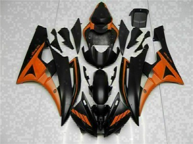 Buy 2006-2007 Orange Black Yamaha YZF R6 Bike Fairing UK