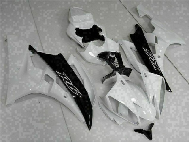 Buy 2006-2007 White Black Yamaha YZF R6 Bike Fairings UK Buy 2006-2007 White Black Yamaha YZF R6 Bike Fairings UK