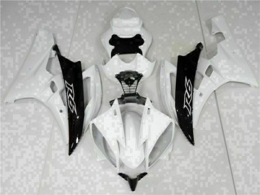 Buy 2006-2007 White Black Yamaha YZF R6 Bike Fairings UK