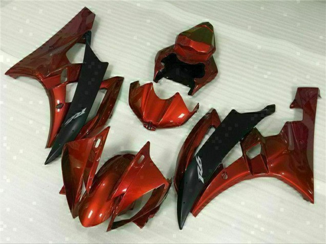 Buy 2006-2007 Red Yamaha YZF R6 Replacement Motorcycle Fairings UK