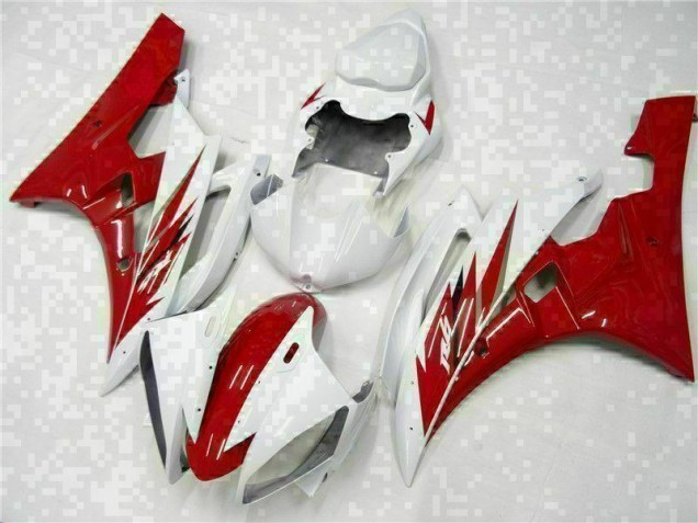 Buy 2006-2007 Red White Yamaha YZF R6 Motorcycle Bodywork UK Buy 2006-2007 Red White Yamaha YZF R6 Motorcycle Bodywork UK