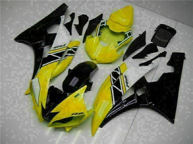 Buy 2006-2007 Yellow Black Yamaha YZF R6 Motorcycle Fairing Kit UK Buy 2006-2007 Yellow Black Yamaha YZF R6 Motorcycle Fairing Kit UK