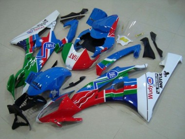 Buy 2006-2007 Blue Red White Green Yamaha YZF R6 Motorbike Fairing UK