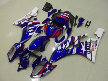 Buy 2006-2007 Red Blue Star Yamaha YZF R6 Bike Fairings UK