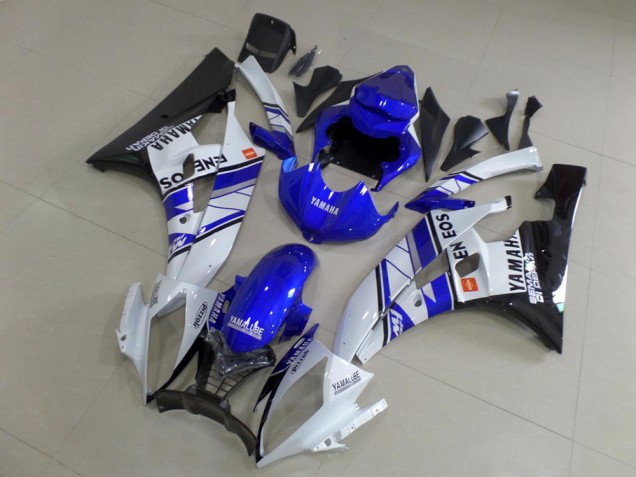 Buy 2006-2007 Blue Blue White ENEOS Yamaha YZF R6 Motorbike Fairing UK Buy 2006-2007 Blue Blue White ENEOS Yamaha YZF R6 Motorbike Fairing UK