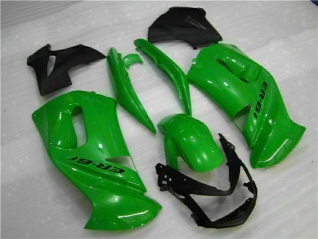 Buy 2006-2008 Green Kawasaki EX650 Motorcycle Fairing Kit UK