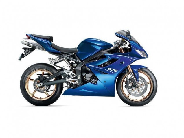 Buy 2006-2008 Blue Triumph Daytona 675 Triple Motorcycle Fairing Kits UK Buy 2006-2008 Blue Triumph Daytona 675 Triple Motorcycle Fairing Kits UK