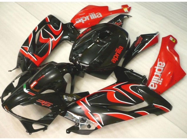 Buy 2006-2011 Black Red Aprilia RS125 Motorcylce Fairings UK Buy 2006-2011 Black Red Aprilia RS125 Motorcylce Fairings UK
