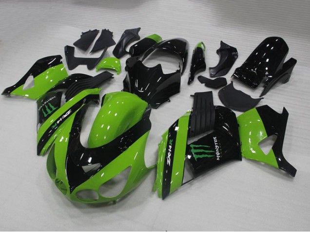 Buy 2006-2011 Green Monster Kawasaki ZX14R ZZR1400 Motorbike Fairing UK Buy 2006-2011 Green Monster Kawasaki ZX14R ZZR1400 Motorbike Fairing UK