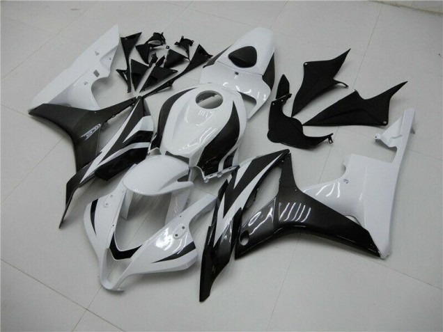 Buy 2007-2008 White Black Honda CBR600RR Motorbike Fairing UK Buy 2007-2008 White Black Honda CBR600RR Motorbike Fairing UK