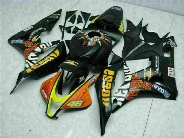 Buy 2007-2008 Black Yellow Repsol 46 Honda CBR600RR Motorcycle Bodywork UK Buy 2007-2008 Black Yellow Repsol 46 Honda CBR600RR Motorcycle Bodywork UK