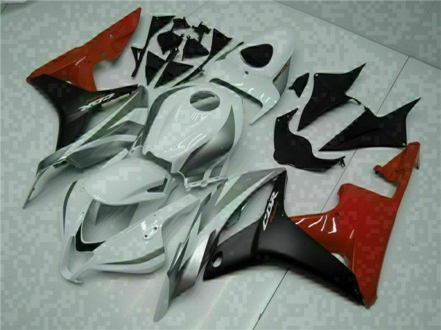 Buy 2007-2008 White Black Red Honda CBR600RR Bike Fairings UK Buy 2007-2008 White Black Red Honda CBR600RR Bike Fairings UK