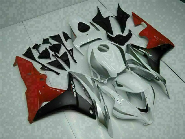 Buy 2007-2008 White Black Red Honda CBR600RR Bike Fairings UK Buy 2007-2008 White Black Red Honda CBR600RR Bike Fairings UK