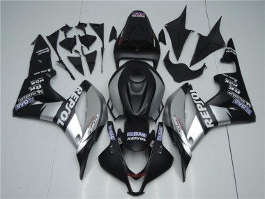 Buy 2007-2008 Silver Repsol Black Honda CBR600RR Bike Fairings UK