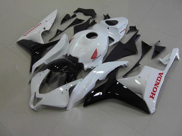 Buy 2007-2008 Pearl White Black Honda CBR600RR Bike Fairings UK Buy 2007-2008 Pearl White Black Honda CBR600RR Bike Fairings UK