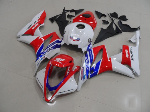 Buy 2007-2008 White Red Blue Motul Honda CBR600RR Motorbike Fairing Kits UK Buy 2007-2008 White Red Blue Motul Honda CBR600RR Motorbike Fairing Kits UK