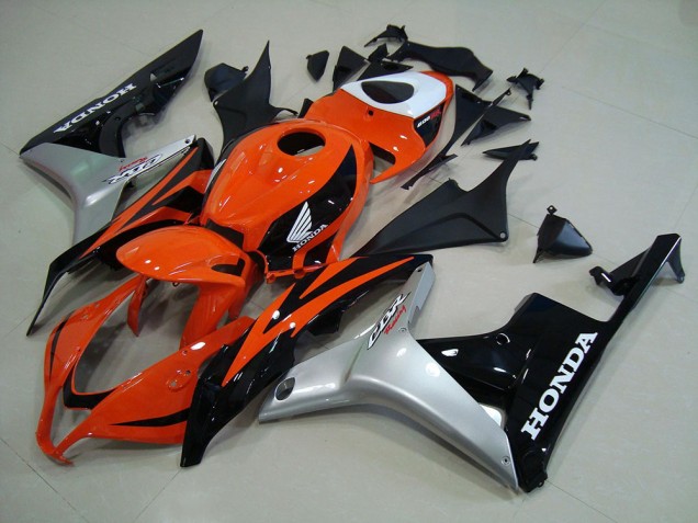 Buy 2007-2008 Orange Silver Black Honda CBR600RR Motorcyle Fairings UK Buy 2007-2008 Orange Silver Black Honda CBR600RR Motorcyle Fairings UK