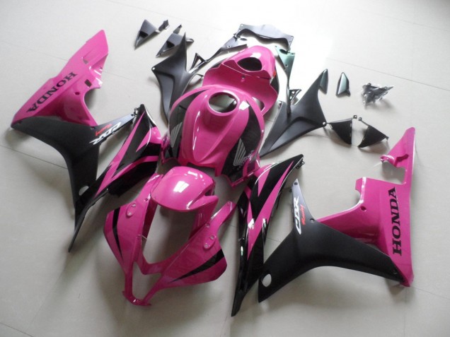 Buy 2007-2008 Pink Black Honda CBR600RR Motorbike Fairings UK Buy 2007-2008 Pink Black Honda CBR600RR Motorbike Fairings UK