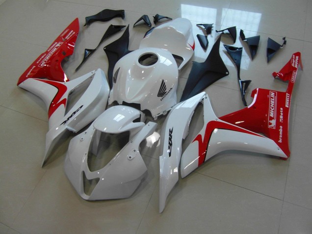 Buy 2007-2008 White Red Race Version Honda CBR600RR Motorbike Fairing UK Buy 2007-2008 White Red Race Version Honda CBR600RR Motorbike Fairing UK
