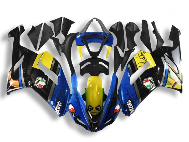 Buy 2007-2008 Blue Shark Kawasaki ZX6R Replacement Motorcycle Fairings UK Buy 2007-2008 Blue Shark Kawasaki ZX6R Replacement Motorcycle Fairings UK