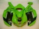 Buy 2007-2008 Green Black Dunlop Kawasaki ZX6R Motorbike Fairing Kits UK Buy 2007-2008 Green Black Dunlop Kawasaki ZX6R Motorbike Fairing Kits UK
