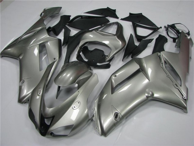 Buy 2007-2008 Grey Kawasaki ZX6R Moto Fairings UK Buy 2007-2008 Grey Kawasaki ZX6R Moto Fairings UK