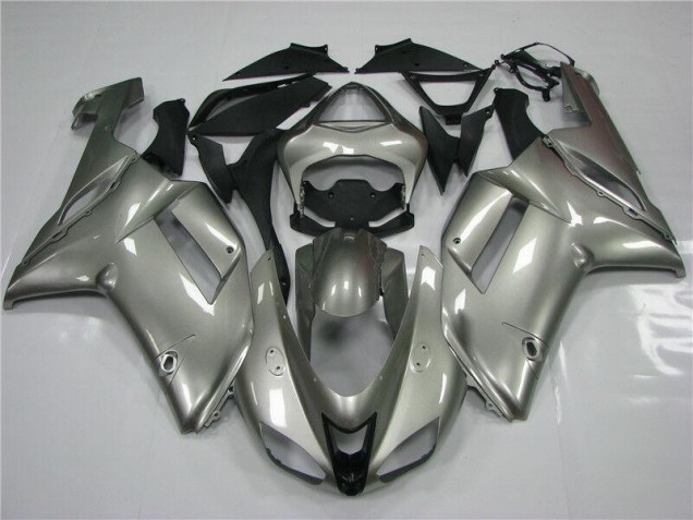 Buy 2007-2008 Grey Kawasaki ZX6R Moto Fairings UK Buy 2007-2008 Grey Kawasaki ZX6R Moto Fairings UK