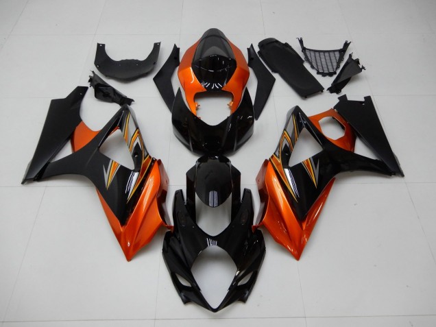 Buy 2007-2008 Orange Black Suzuki GSXR 1000 K7 Motor Fairings UK Buy 2007-2008 Orange Black Suzuki GSXR 1000 K7 Motor Fairings UK