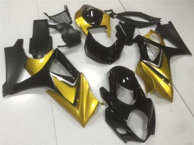 Buy 2007-2008 Gold Black Suzuki GSXR 1000 K7 Motorbike Fairing UK Buy 2007-2008 Gold Black Suzuki GSXR 1000 K7 Motorbike Fairing UK