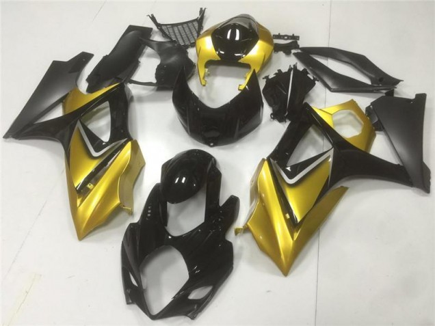 Buy 2007-2008 Gold Black Suzuki GSXR 1000 K7 Motorbike Fairing UK Buy 2007-2008 Gold Black Suzuki GSXR 1000 K7 Motorbike Fairing UK