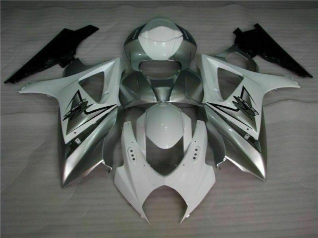 Buy 2007-2008 Silver White Suzuki GSXR 1000 K7 Motorbike Fairing UK Buy 2007-2008 Silver White Suzuki GSXR 1000 K7 Motorbike Fairing UK