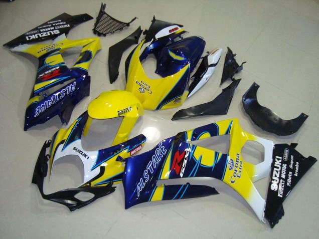Buy 2007-2008 Yellow Corona Suzuki GSXR 1000 K7 Bike Fairing Kit UK Buy 2007-2008 Yellow Corona Suzuki GSXR 1000 K7 Bike Fairing Kit UK