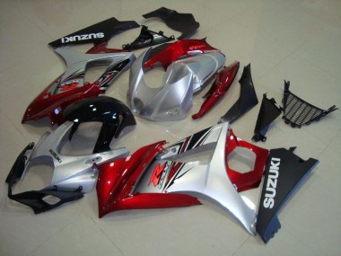 Buy 2007-2008 Red Black Silver Suzuki GSXR 1000 K7 Motorcycle Replacement Fairings UK