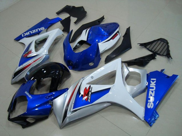 Buy 2007-2008 White Blue Suzuki GSXR 1000 K7 Motor Fairings UK Buy 2007-2008 White Blue Suzuki GSXR 1000 K7 Motor Fairings UK