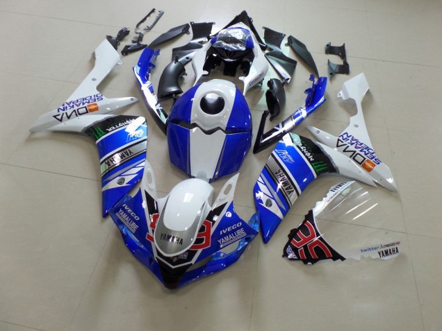 Buy 2007-2008 Sticker Monster Yamaha YZF R1 Motorcycle Fairings Kits UK