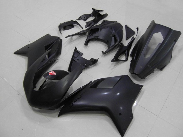 Buy 2007-2014 Matte Black Racing Verision Ducati 848 1098 1198 Bike Fairings UK Buy 2007-2014 Matte Black Racing Verision Ducati 848 1098 1198 Bike Fairings UK