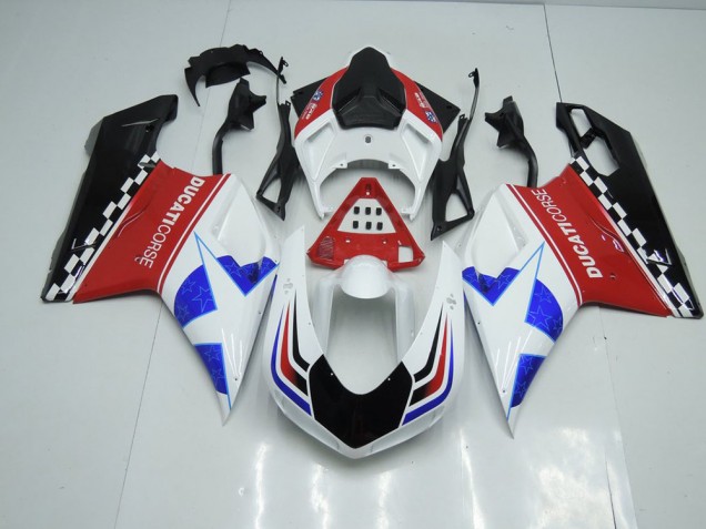 Buy 2007-2014 Star No Number Ducati 848 1098 1198 Bike Fairings UK