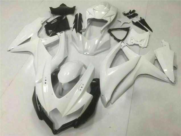 Buy 2008-2010 White Suzuki GSXR 600/750 Motorcylce Fairings UK Buy 2008-2010 White Suzuki GSXR 600/750 Motorcylce Fairings UK