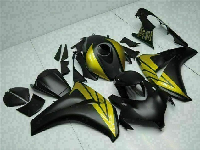 Buy 2008-2011 Black Gold Honda CBR1000RR Replacement Motorcycle Fairings UK Buy 2008-2011 Black Gold Honda CBR1000RR Replacement Motorcycle Fairings UK