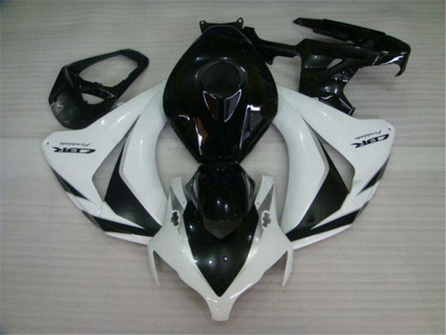 Buy 2008-2011 Black White Honda CBR1000RR Motorcycle Fairings UK Buy 2008-2011 Black White Honda CBR1000RR Motorcycle Fairings UK