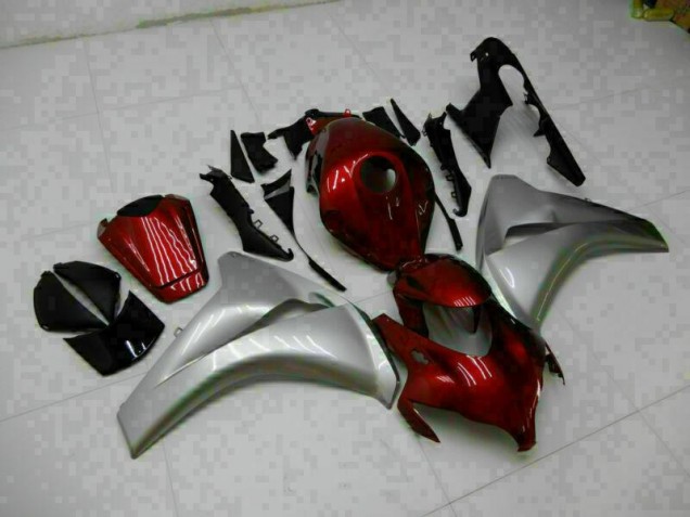 Buy 2008-2011 Red Silver Honda CBR1000RR Replacement Motorcycle Fairings UK Buy 2008-2011 Red Silver Honda CBR1000RR Replacement Motorcycle Fairings UK