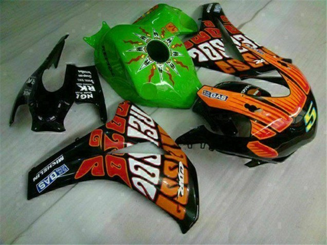 Buy 2008-2011 Green Orange Honda CBR1000RR Motorcycle Fairings Kits UK Buy 2008-2011 Green Orange Honda CBR1000RR Motorcycle Fairings Kits UK