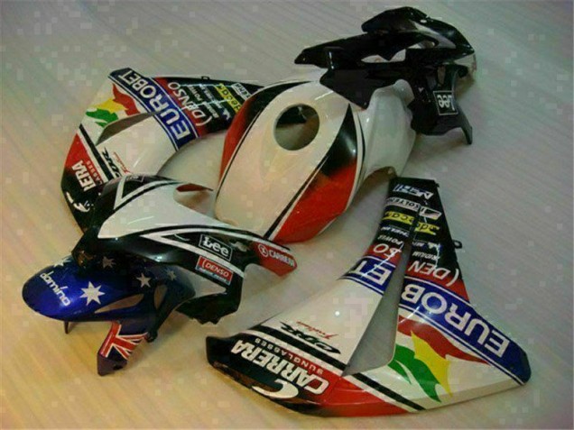 Buy 2008-2011 White Blue Honda CBR1000RR Motorcycle Fairing UK Buy 2008-2011 White Blue Honda CBR1000RR Motorcycle Fairing UK