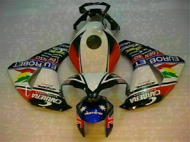 Buy 2008-2011 White Blue Honda CBR1000RR Motorcycle Fairing UK Buy 2008-2011 White Blue Honda CBR1000RR Motorcycle Fairing UK