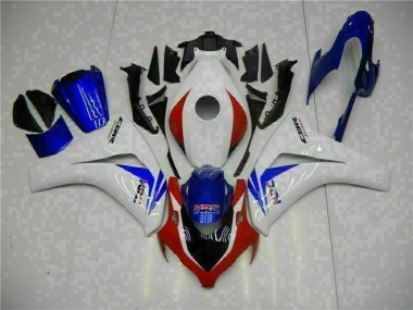 Buy 2008-2011 White Blue Honda CBR1000RR Motorcycle Fairing Kits UK