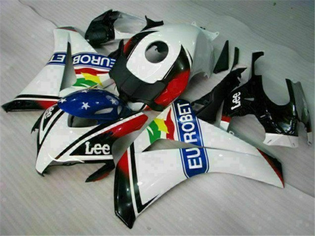 Buy 2008-2011 White Blue Red Eurobet Lee Honda CBR1000RR Motorcycle Fairing Kit UK Buy 2008-2011 White Blue Red Eurobet Lee Honda CBR1000RR Motorcycle Fairing Kit UK