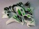 Buy 2008-2011 Green White Honda CBR1000RR Motorcycle Fairings Kit UK